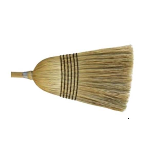 Gordon Brush Milwaukee Dustless Brush 438100 6 Sew; Warehouse Style Natural Corn Broom; Case Of 12 438100 - main